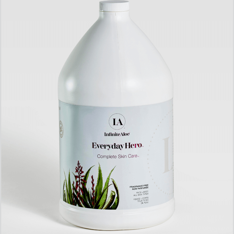 InfiniteAloe Everyday Hero Complete Skin Care - Gallon Fragrance Free