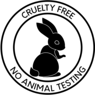 Cruelty-free no animal testing seal